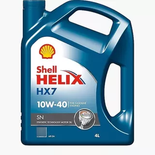 Shell Helix Hx7 10w40 Semisintetico X 4 L