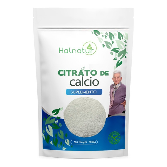 Citrato De Calcio Usp En Polvo X 1kg Granel Oferta++