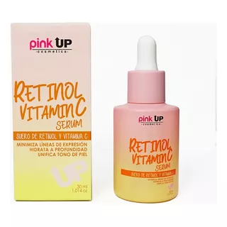 Pink Up, Suero Retinol Y Vitamina E, Reduce Y Evita Manchas Momento De Aplicación Día/noche Tipo De Piel Todo Tipo De Piel