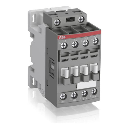 Contactor Af16 4 Polos 18a 400v - 7,5 Kw Bobina 24v Abb