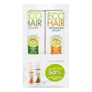Eco Hair Kit Shampoo + Loción Tratamiento Anticaída Pelo