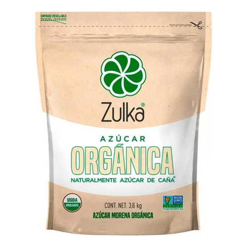 Azúcar Orgánica Zulka 3.6 Kg