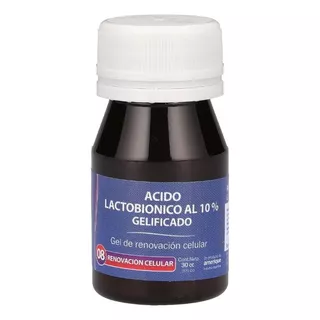 Acido Lactobionico 10% Gelificado Renovacion Celular Peeling Momento De Aplicación Día/noche Tipo De Piel Todo Tipo De Piel