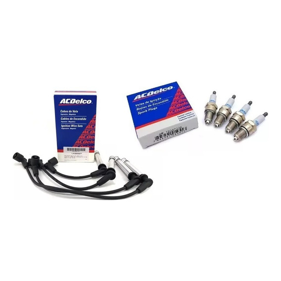 Kit De Cable Bujia Y Bujia Astra Vectra Zafira 8 V Acdelco 