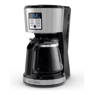 Cafetera Programable 12 Tzs Black+decker Flujo En Remolino