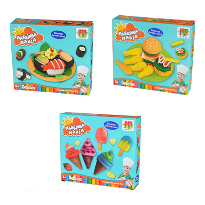 Massinha Mania Delicias Sortidos Infantil Sabores Diversos