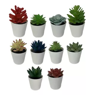 Mini Plantas Artificiales Decorativas.