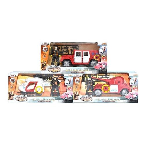 Playset Juda Bombero Tanqueta