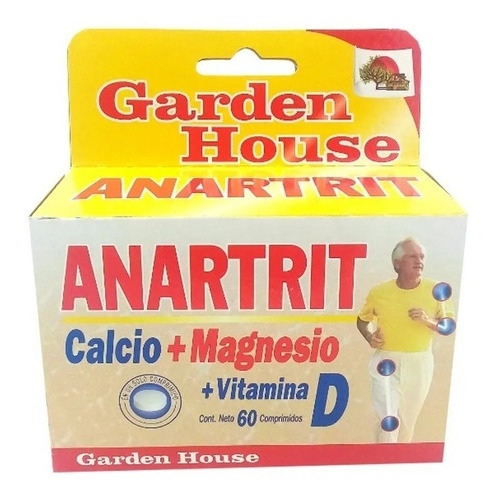 Garden House Anartrit Calcio + Magnesio X 60 Un Garden Hous