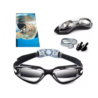 Gafas De Lente Natación, Nadar Protección Uv Antivaho