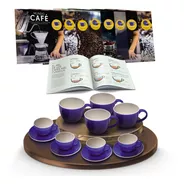 Colec. Mundo Café Set Taza+plato X4 + Tazón X4 Volf | Cuotas