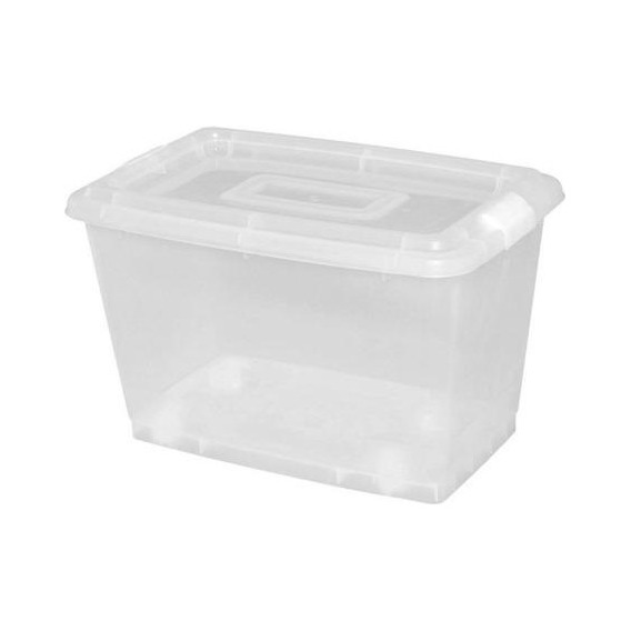 Caja Organizadora Con Ruedas Carrito Móvil Rimax 40 Litros