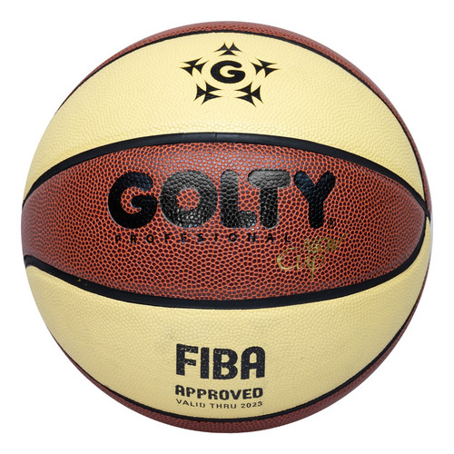 Balón Baloncesto Profesional Golty New Cup No.7 Pu Composite FIBA Approved