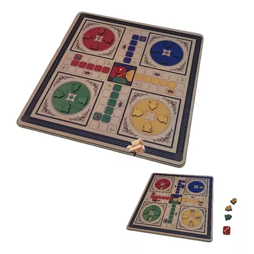 Jogo De Tabuleiro Ludo - Coluna 2201