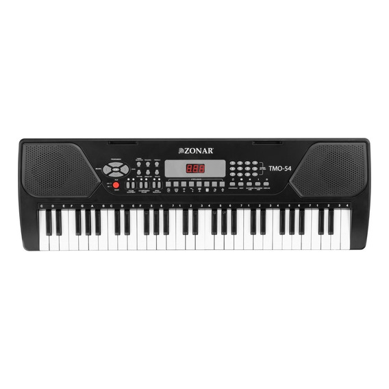 Teclado musical Zonar TMO TMO-54 negro 110V