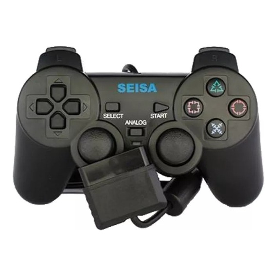 Joystick Para Ps2 Playstation2 Dual Shock Vibra Con Cable