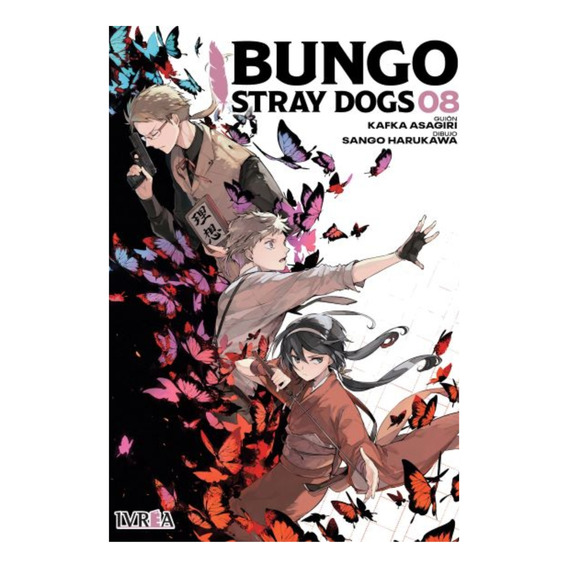 Manga Bungo Stray Dogs 8 - Ivrea Argentina