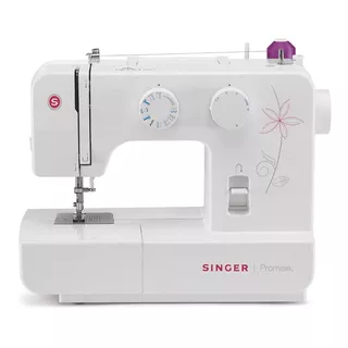 Máquina De Coser Singer Promise 1412 Portable Blanca 120v