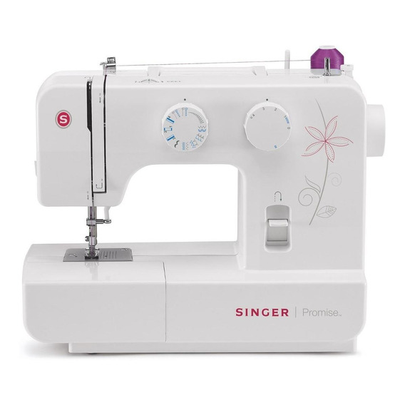 Máquina de coser Singer Promise 1412 portable blanca 120V