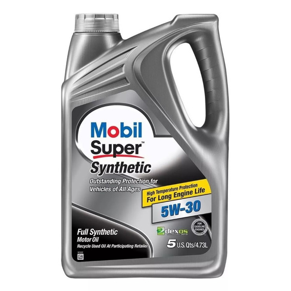 Aceite para motor Mobil sintético 5W-30 para carros, pickups & suv de 1 unidad