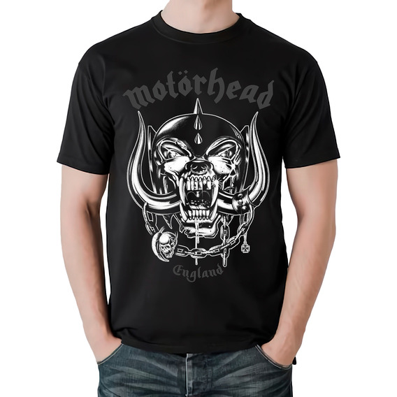 Camiseta Motorhead Banda Rock Metal