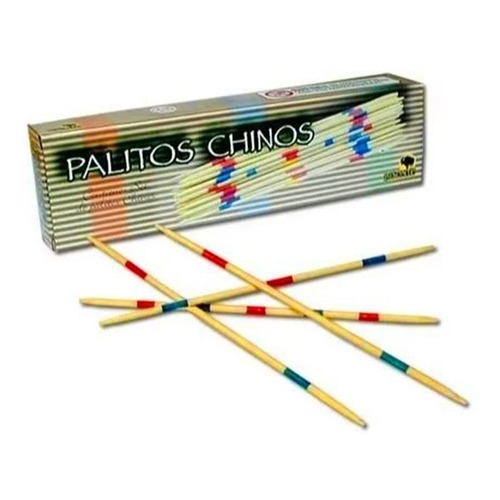 Palitos Chinos Caja Bisonte Juego De Mesa - Playking