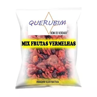 Mix Frutas Vermelhas 400g- Cereja,morang,goji,cramb,bluberry