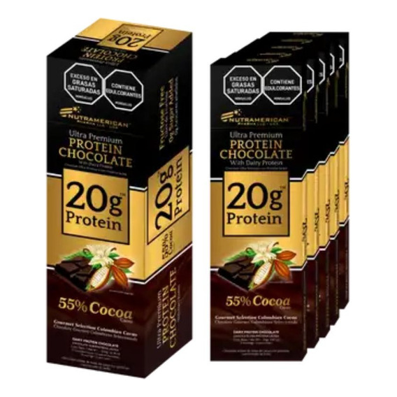 Protein Chocolate Caja X5