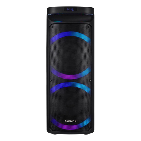 Parlante MasterG Karaoke Phantom Bluetooth 8in x2 60W TWS EQ