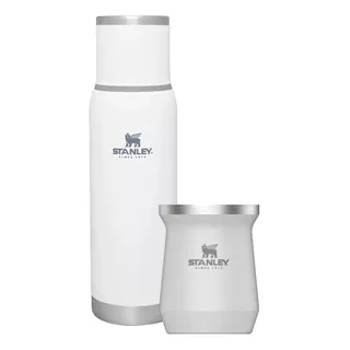 Termo Y Mate Stanley Adventure To Go 750 Ml Blanco