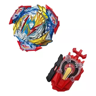 Beyblade Burst B-205 Ultimate Valkyrie Lancador Spark Dupla Cor Transparente