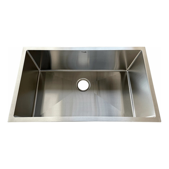 Pileta De Cocina Acero Inoxidable 81.2x48.3x25.4cm Bajo Y So