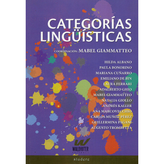 Libro: Categorias Linguisticas / Mabel Giammatteo