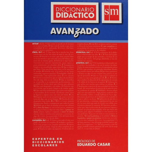 Diccionario Didactico Avanzado - Sm