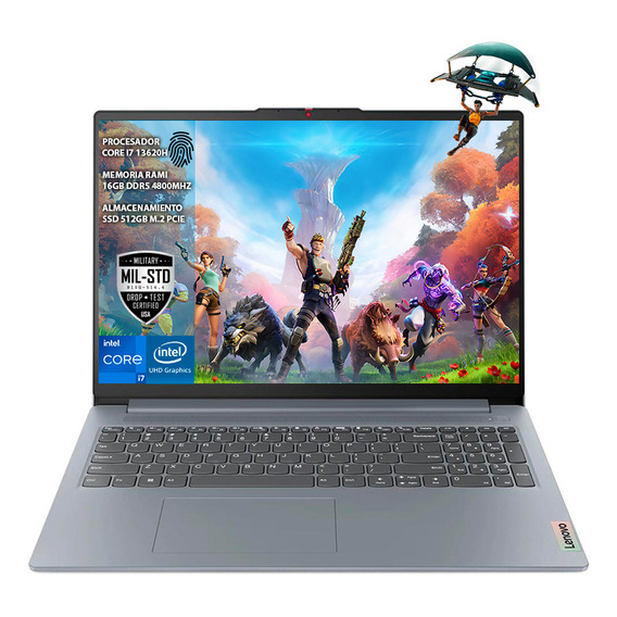 Portátil Lenovo Ideapad Slim 3 Core I7 13620h 16gb 512gb 15 