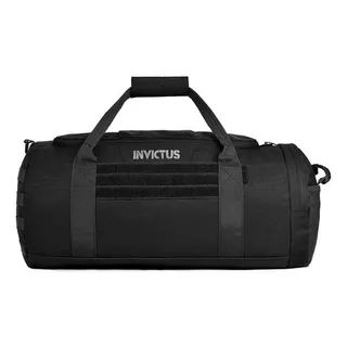 Mala Tática Duffel Bag Discovery Bolsa 34 Litros Preta Invictus