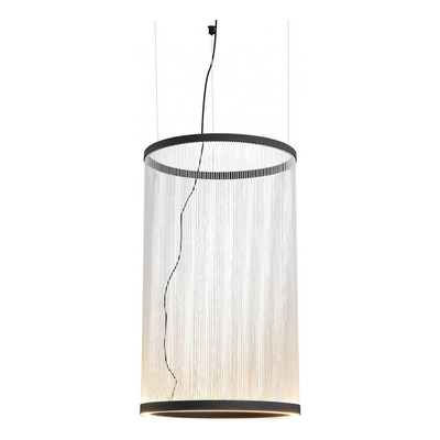 Colgante Hilo 1 Led Integrado 40w Diseño Beige 37x70cm