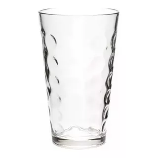 Vaso Alto De Vidrio Durax Irupe 350 Cc X48 Kuchen Transparente