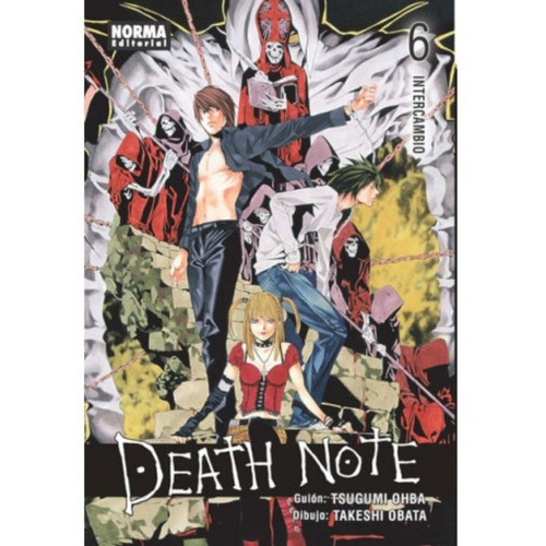 Death Note 6 (de 12): Death Note 6 (de 12), De Tsugumi Ohba. Serie Death Note Editorial Norma Comics, Tapa Blanda, Edición 2015 En Castellano, 2015