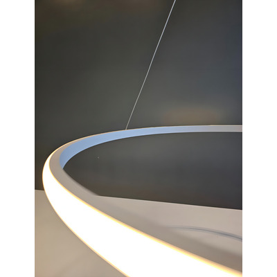 Colgante Simp L Led 40w 60cm Blanco Calido
