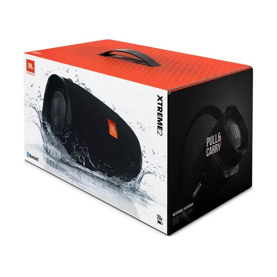 Bocina Jbl Xtreme 2 Portátil Con Bluetooth Waterproof Black