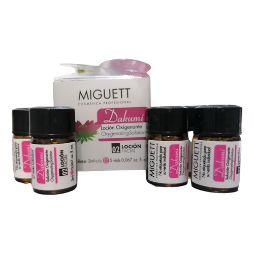 Ampolleta Dakumi Oxigenante 10ml Miguett todo Tipo De Piel