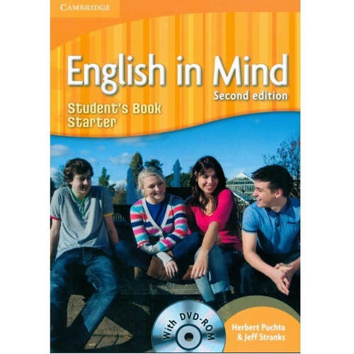 English In Mind Starter - Student's Book - Second Edition: With Dvd-rom &&, De Puchta Stranks. Editorial Cambridge, Tapa Blanda, Edición 1 En Inglés