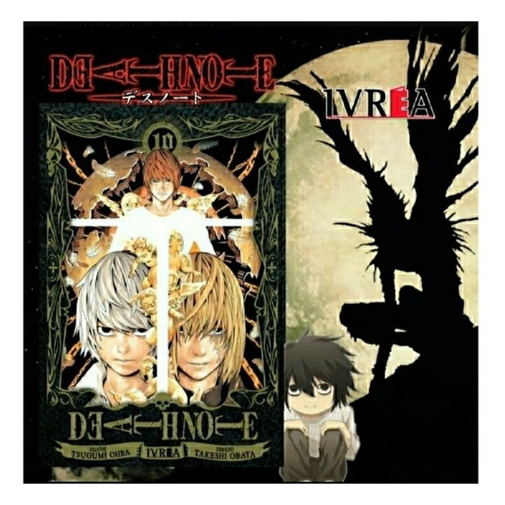 Manga, Death Note Vol. 10 / Ivrea