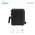 Freidora Midea Mf-tn40e Ls Home Negro