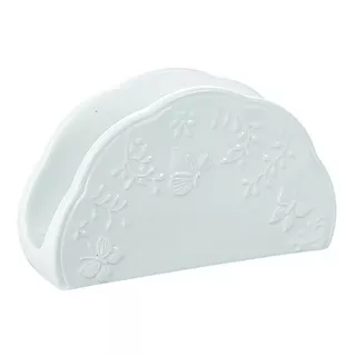 Porta Guardanapo Borboletas De Porcelana Hauskraft