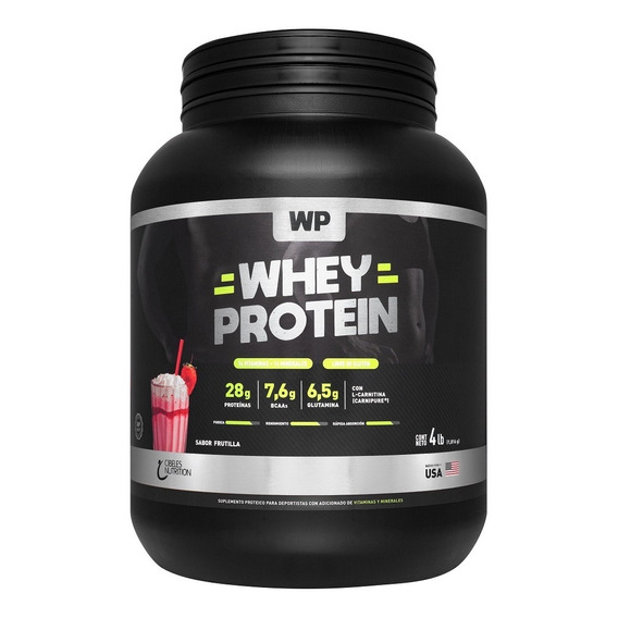 Proteina Whey Protein Wp Frutilla 4 Lb