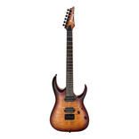 Guitarra eléctrica Ibanez RGA Standard RGA42FM de arce/meranti dragon eye burst flat con diapasón de jatoba