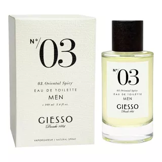 Perfume Giesso N°3 Hombre X100ml Local Volumen De La Unidad 100 Ml