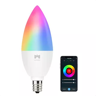 Bombilla De Color Inteligente Wifi Alexa Y Google E14 Moson